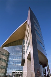 Wales Travel Destination Drucke: NCM Building