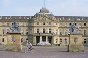 Schlossplatz Stuttgart Drucke: Neues Schloss