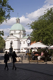 Poland Church Architecture Drucke: New Town Square