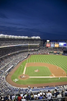 Baseball-Stadien Drucke: Neues Yankees-Stadion befindet sich im Bundesstaat New York innerhalb der Stadt Bronx in den Vereinigten Staaten von