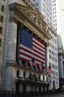 Geld Drucke: Börse von New York