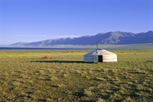 Nomadic Lifestyle Drucke: Nomad camp