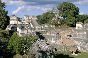 Tikal Archaeological Site Drucke: North Acropolis