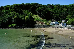 Nordstrandbucht Salcombe Devon England Vereinigtes Königreich Europa