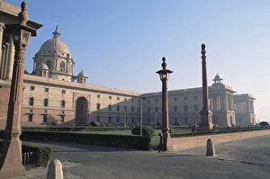 New Delhi Tourist Attractions Drucke: North and South Blocks