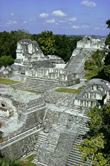 Tikal National Park Guatemala Drucke: Northern Acropolis