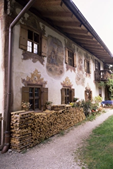 German Village Life Drucke: Oberammergau