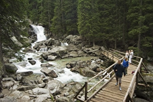 Central European National Park Drucke: Obrovsky waterfall