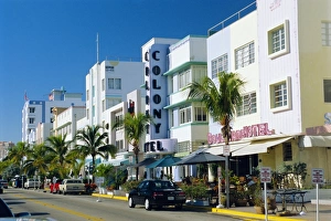 Ocean Drive South Beach Drucke: Ocean Drive