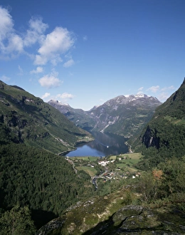 UNESCO World Heritage Site Europe Drucke: More Og Romsdal