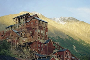 Remote Travel Destinations Drucke: Old copper mine buildings