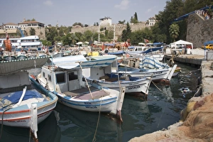 High Angle View Of Harbour Drucke: Old Harbour
