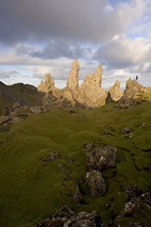 Scottish Rock Formation Drucke: The Old Man of Storr