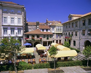 European Heritage Architecture Drucke: Old town cafes