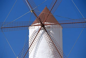 Wind Power In Europe Drucke: Old traditional windmill