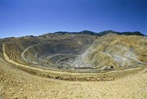Utah Travel Photography Drucke: Open pit mine