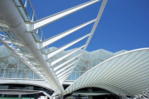 Lisbon Railway Station Drucke: Oriente train station