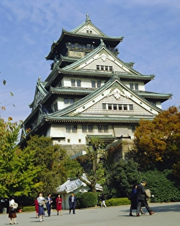 Osaka Castle Japan Drucke: Osaka Castle