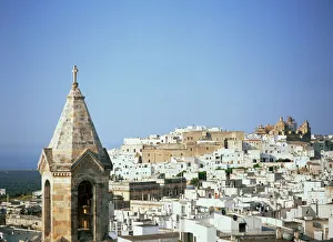 Italien Drucke: Ostuni, Puglia