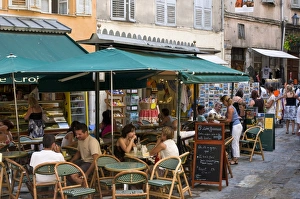 France Tourism Destinations Drucke: Outdoor caf??