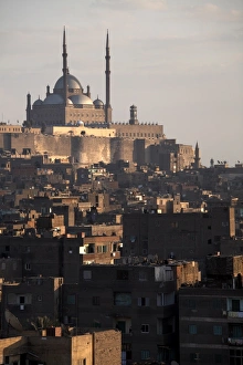 Cairo Tourist Attractions Drucke: Overlooking the Citadel, Cairo, Egypt, North Africa, Africa