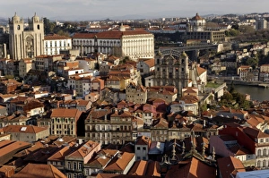 Europe Travel Destination Guide Drucke: Overview of the city