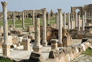 UNESCO Sites In North Africa Drucke: Overview of Hadrianic bath