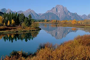Wyoming National Parks Drucke: Oxbow bend
