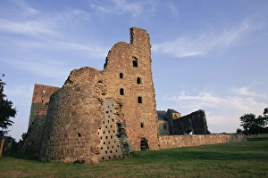 UK Architecture Photography Drucke: Oxwich Castle