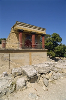 Knossos Archaeological Site Drucke: Palace of King Minos