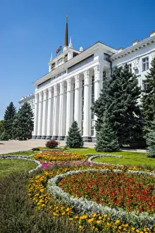 Drucke von Das Palast der Sowjetunion in Tiraspol ist die Hauptstadt der Republik Transnistrien im heutigen Moldau Moldawien Drucke: Das Palast der Sowjets in Tiraspol ist die Hauptstadt der Republik Transnistrien im heutigen Moldawien