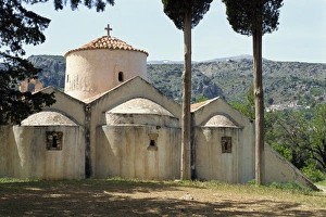 Crete Tourist Attractions Drucke: Panagia Kera