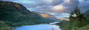 UK Lake Landscapes Drucke: Panoramic view of Loch Leven