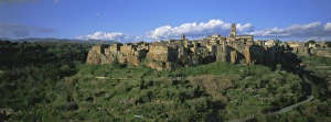 Europe Travel Photography Tips Drucke: Panoramic view of the village