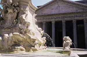 Italian Historical Sites Drucke: Pantheon, Rome