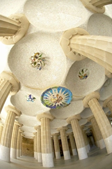 Contemporary Architecture Styles Drucke: Parc Guell (Guell Park)