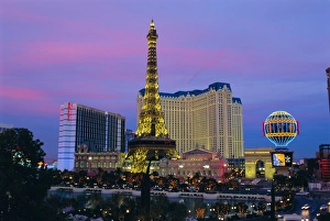 American Cityscape Photography Drucke: Paris Hotel