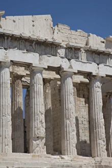 Drucke von Der Parthenon auf der Akropolis ist ein Weltkulturerbe des UNESCO und befindet sich in Athen Griechenland Europa Akropolis, Athen Drucke: Partenon, Akropole