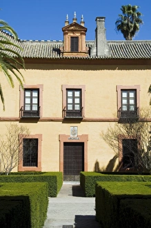 Contemporary House Exterior Drucke: Patio del Leon