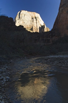Vertical Landscape Images Drucke: The Peak of The Great White Throne