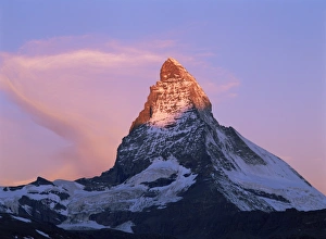 European Mountains Drucke: Peak of the Matterhorn
