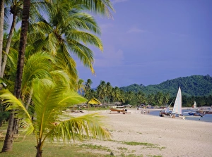 Tropical Paradise Vacation Drucke: Pelangi Beach