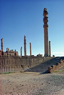 Drucke von Persepolis ist ein Weltkulturerbe der UNESCO in Iran im Nahen Osten Verwandte Bilder Drucke: Persepolis