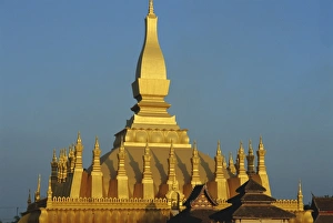 Pha That Luang Laos Drucke: Pha That Luang