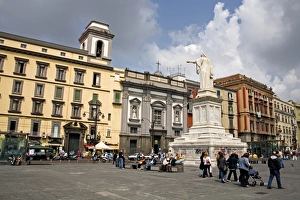 Europe Cultural Heritage Sites Drucke: Piazza Dante