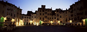 Lucca Italy Drucke: Piazza dell Anfiteatro