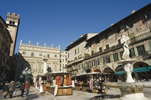 Europe Landmarks Drucke: Piazza di Erbe