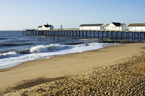 Drucke von Der Pier, Southwold, Suffolk, England, Vereinigtes Königreich, Europa Southwold Drucke: Der Pier, Southwold, Suffolk, England, Vereinigtes Königreich, Europa