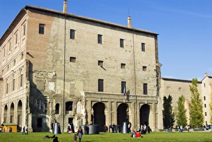 European City Locations Drucke: Pilotta Palace, Parma, Emilia Romagna, Italy, Europe