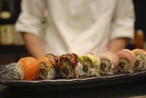 Sushi Plate Drucke: Plate of sushi